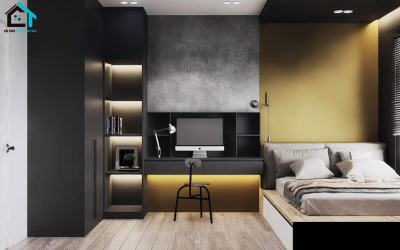 Thiết kế nội thất căn hộ chung cư Hado Centrosa (134m2)