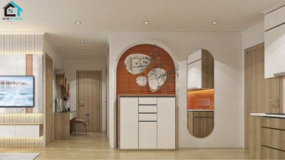 Thiết kế nội thất chung cư Vinhomes Smart City (55m2)