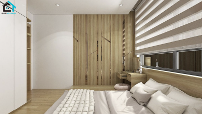 Thiết kế nội thất chung cư Vinhomes Smart City (55m2)